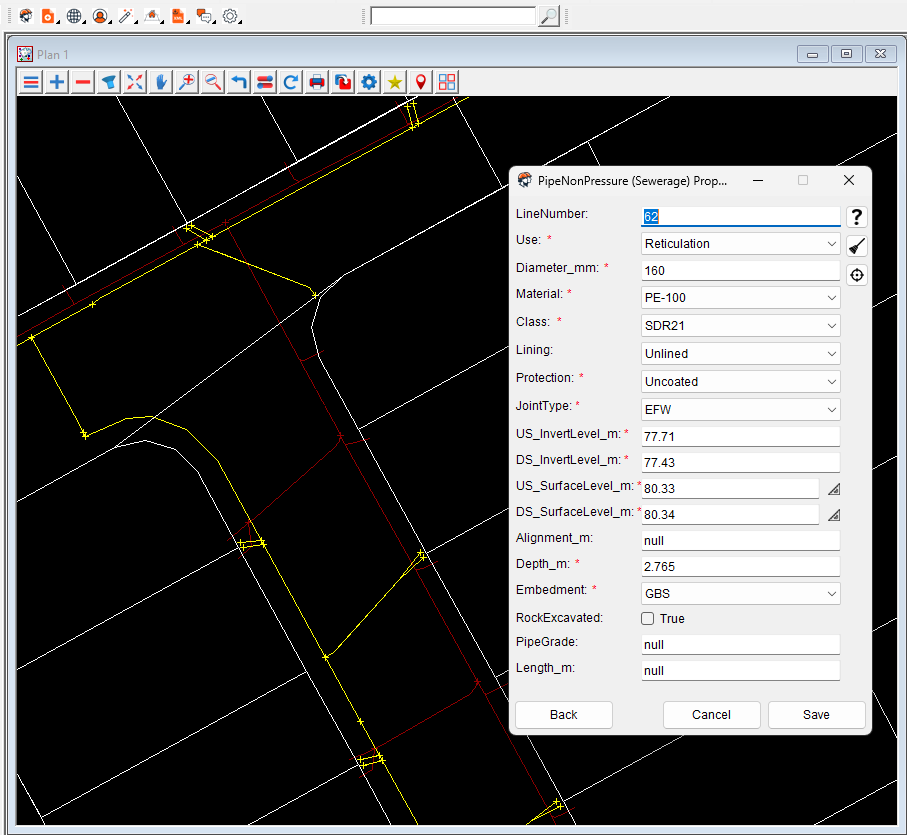 infrADAC DCAD asset review tools working beside 12d Model geometry